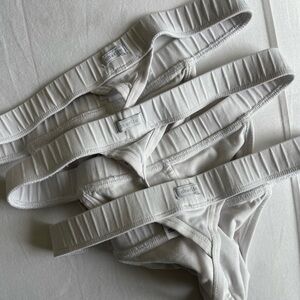 CHARLIE by MZ 3-Pck Cotton Thongs